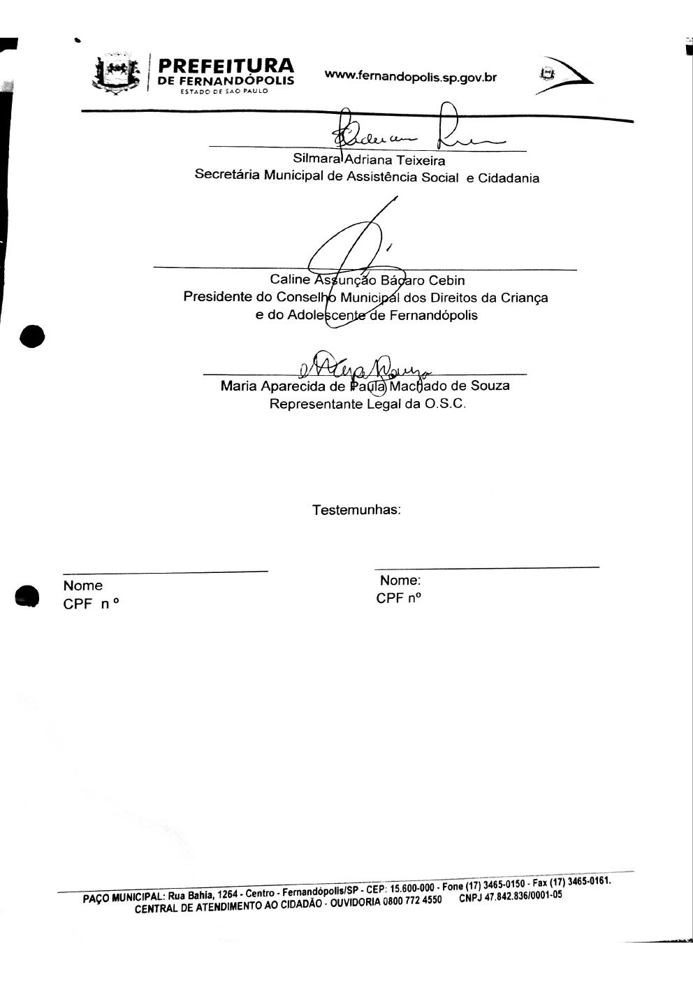 Página 14 de Termo de Fomento nº 017/2019 — CMDCA — 2019
