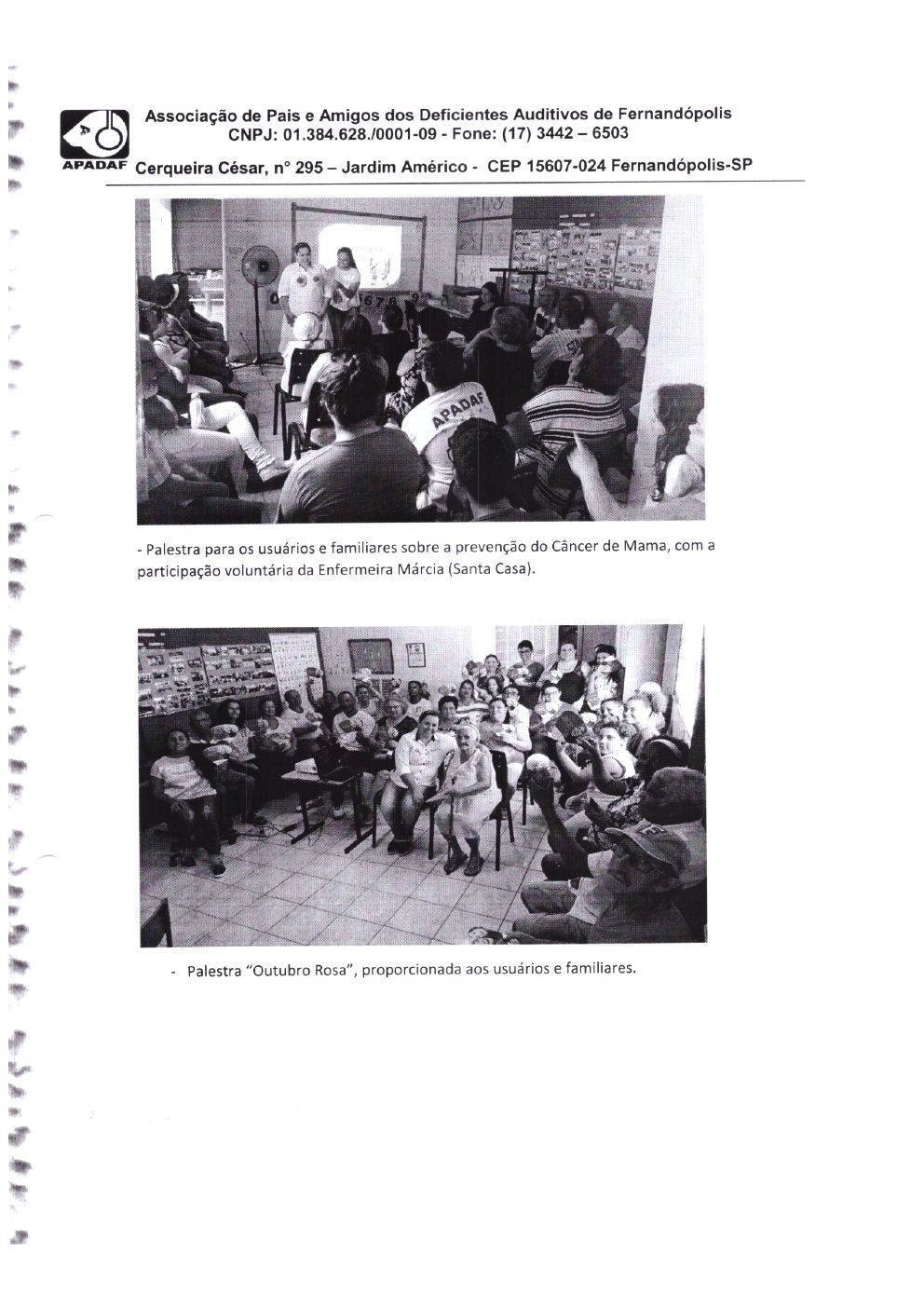 Página 29 de Prestação de Contas Anual — Proteção Social Básica — 2019 — Parte 1