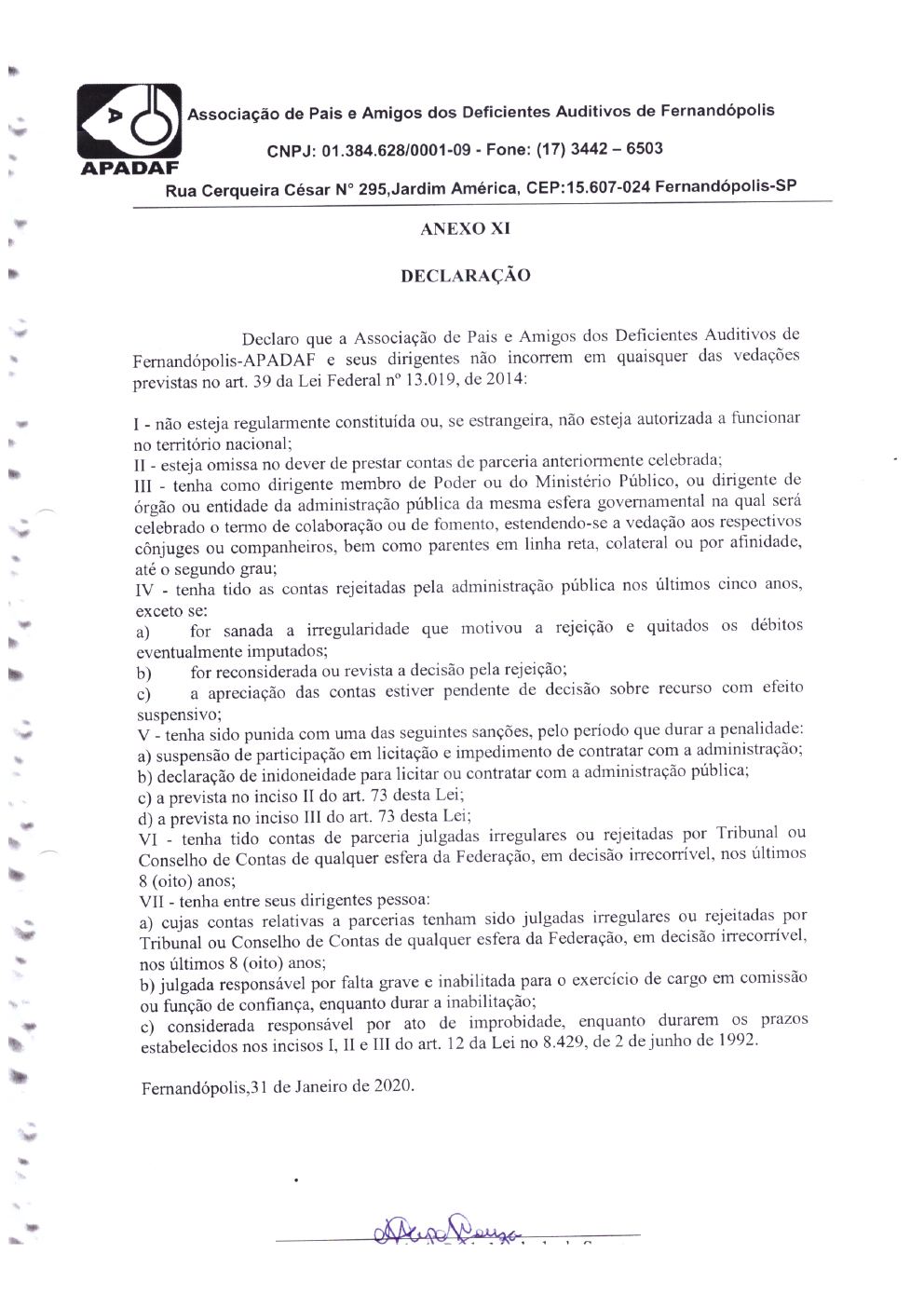 Página 32 de Prestação de Contas Anual — Proteção Social Básica — 2019 — Parte 1