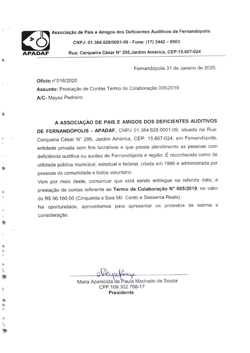Página 2 de Prestação de Contas Anual — Média Complexidade — 2019 — Parte 1