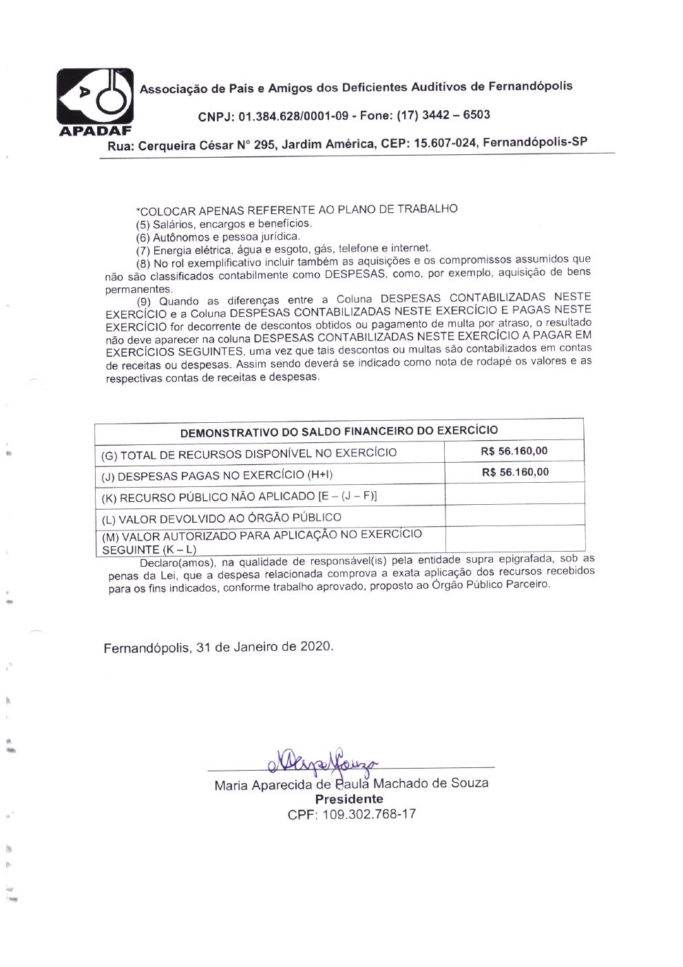 Página 36 de Prestação de Contas Anual — Média Complexidade — 2019 — Parte 1