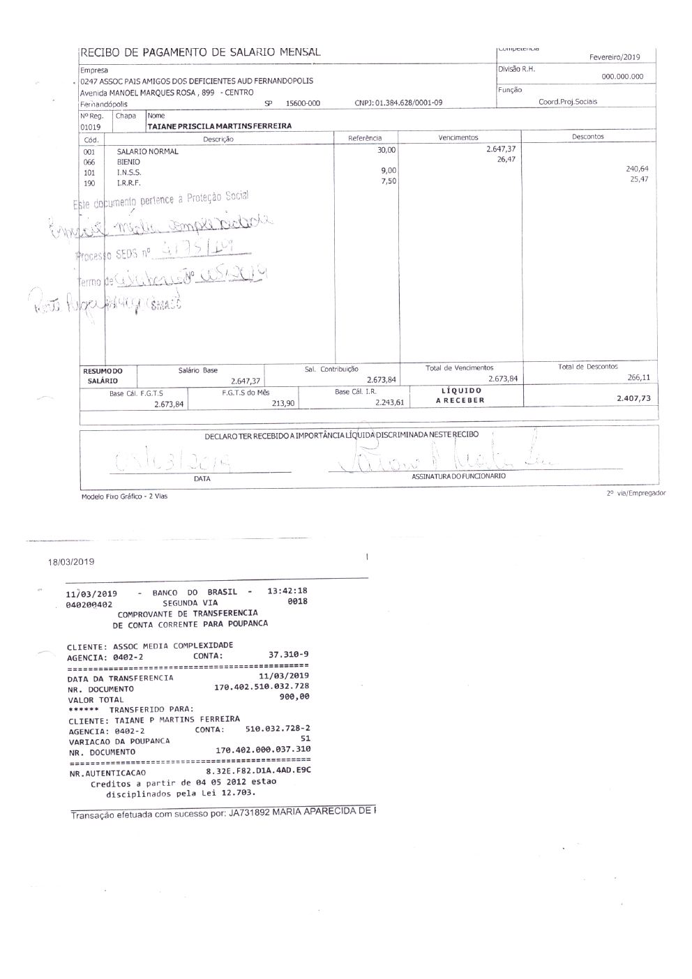 Página 11 de Prestação de Contas Anual — 2019 — Relatórios de Atividades e Registros Fotográficos