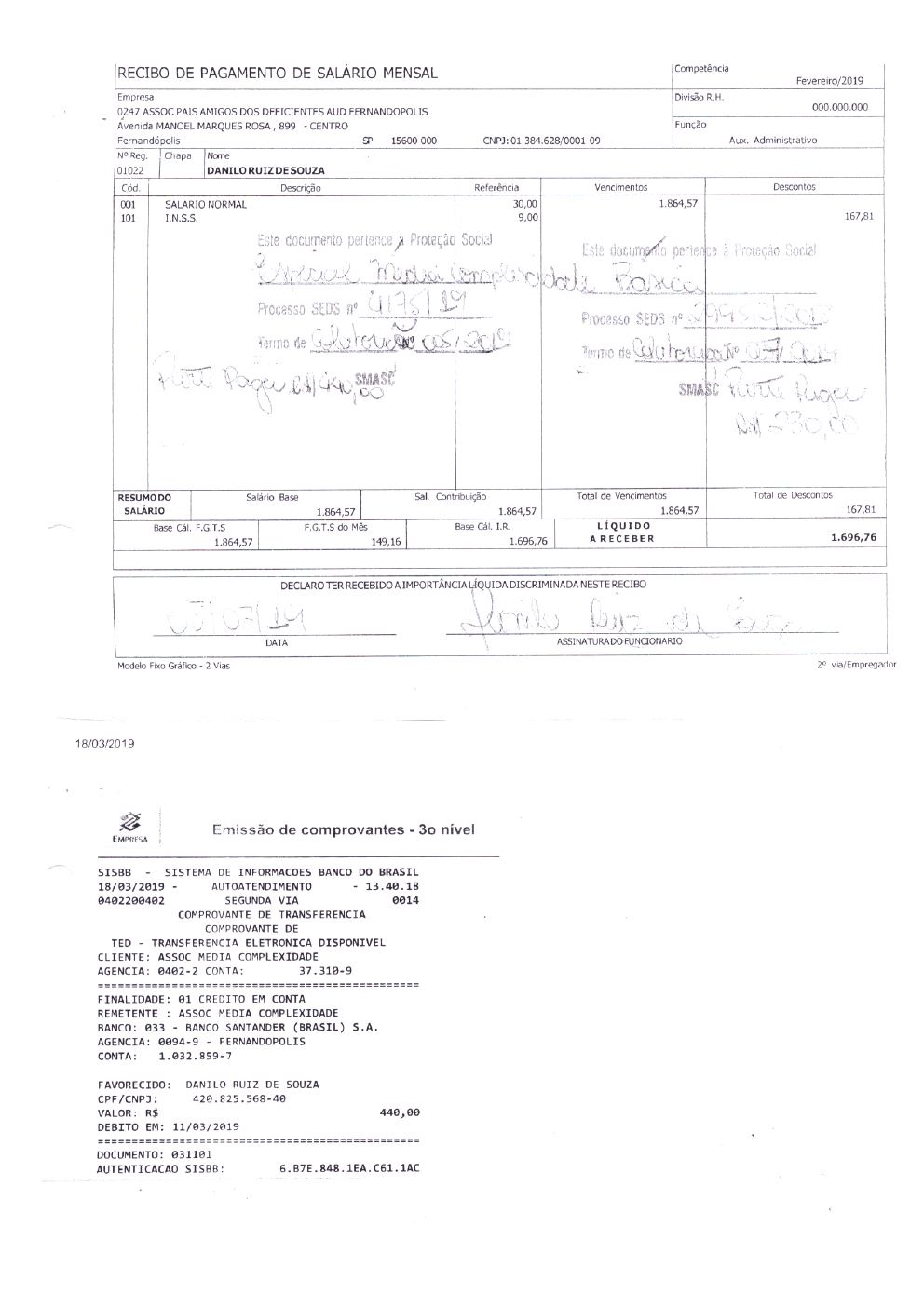 Página 12 de Prestação de Contas Anual — 2019 — Relatórios de Atividades e Registros Fotográficos