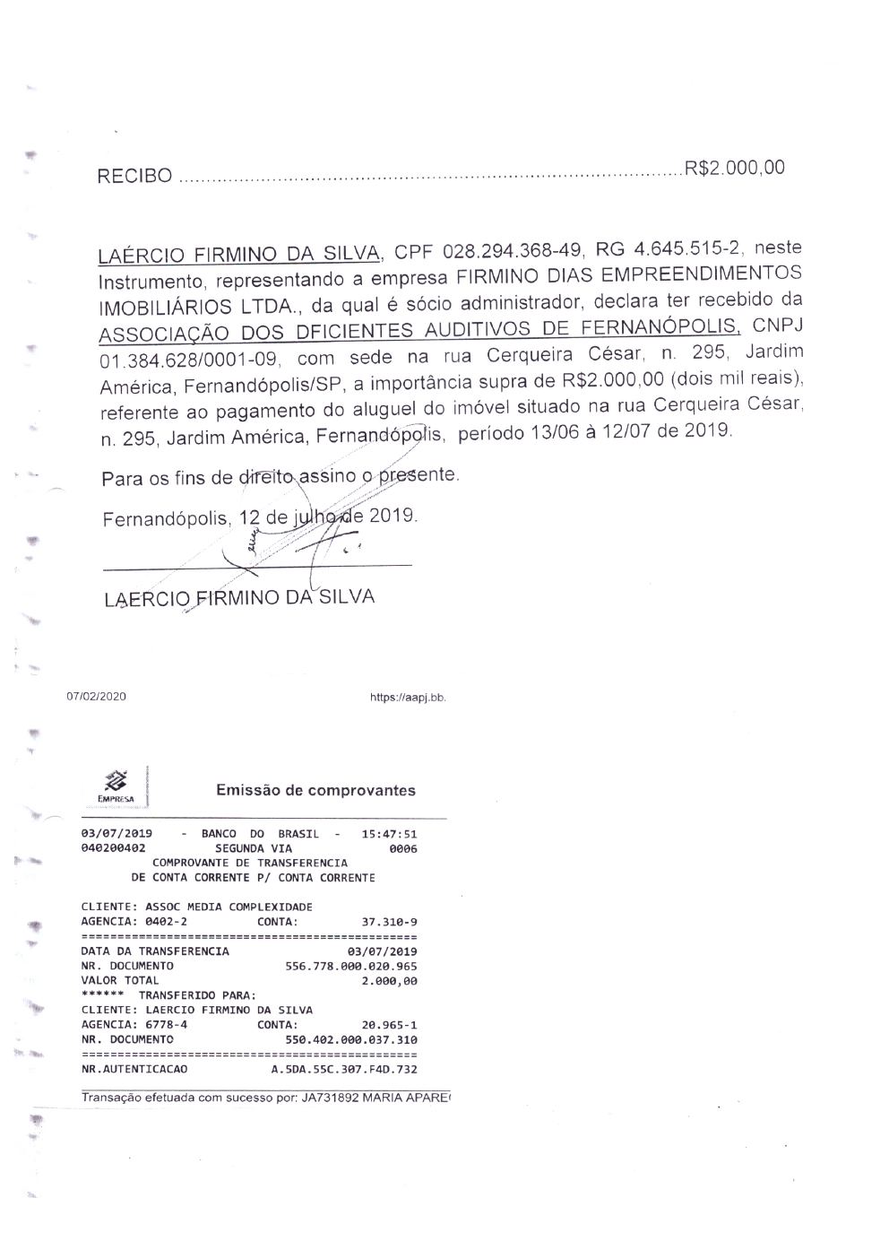 Página 29 de Prestação de Contas Anual — 2019 — Relatórios de Atividades e Registros Fotográficos