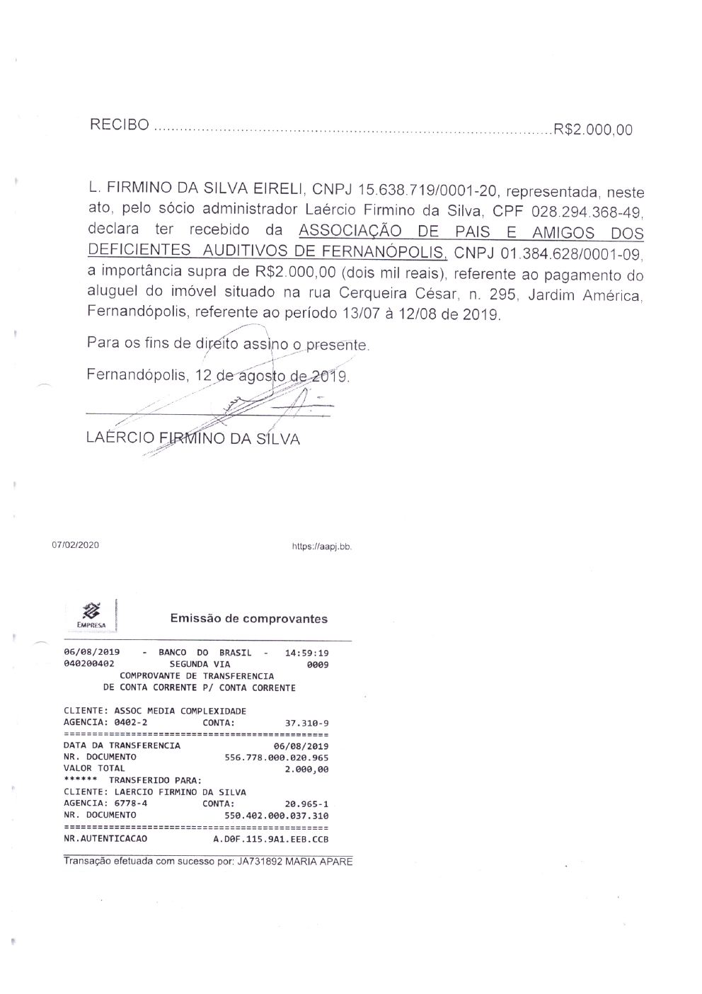 Página 33 de Prestação de Contas Anual — 2019 — Relatórios de Atividades e Registros Fotográficos