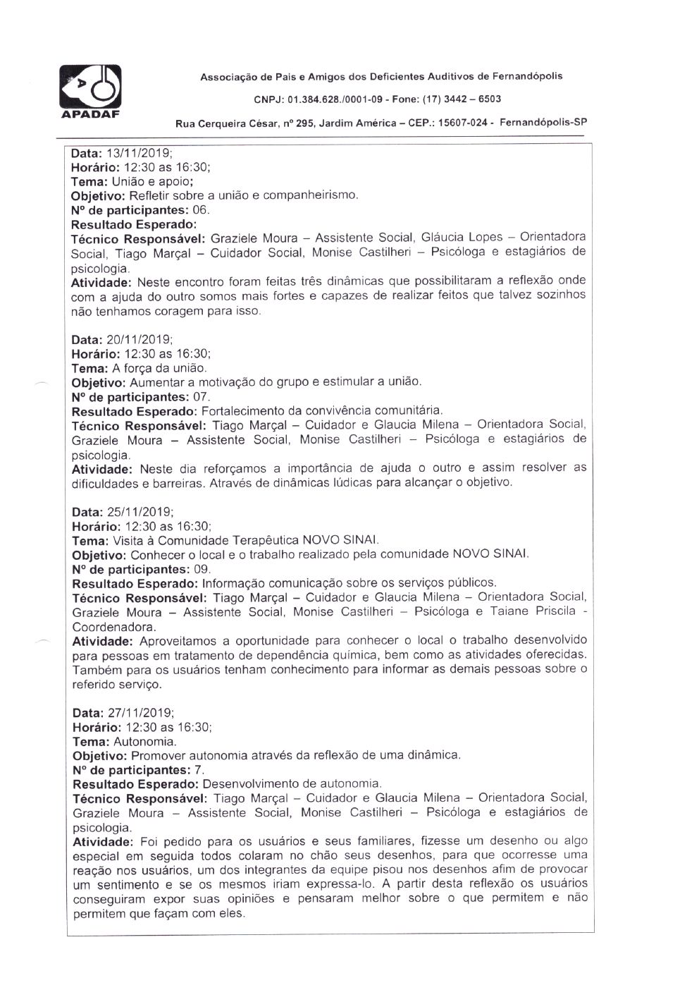 Página 7 de Prestação de Contas Mensal — Média Complexidade — 10ª Parcela — Dezembro/2019