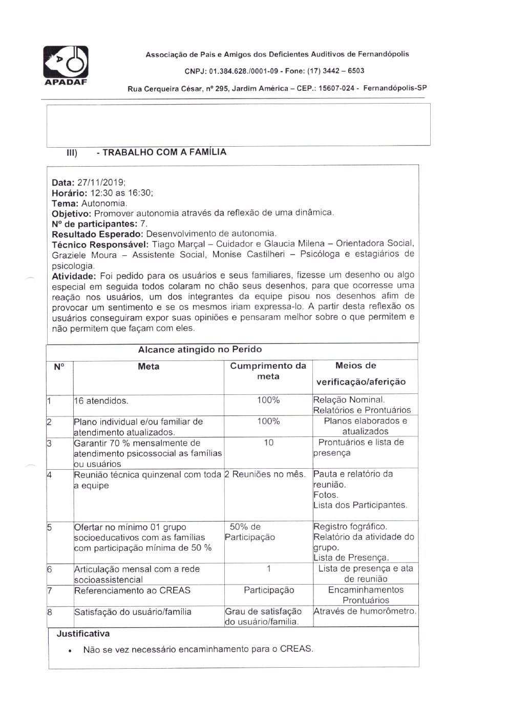 Página 8 de Prestação de Contas Mensal — Média Complexidade — 10ª Parcela — Dezembro/2019