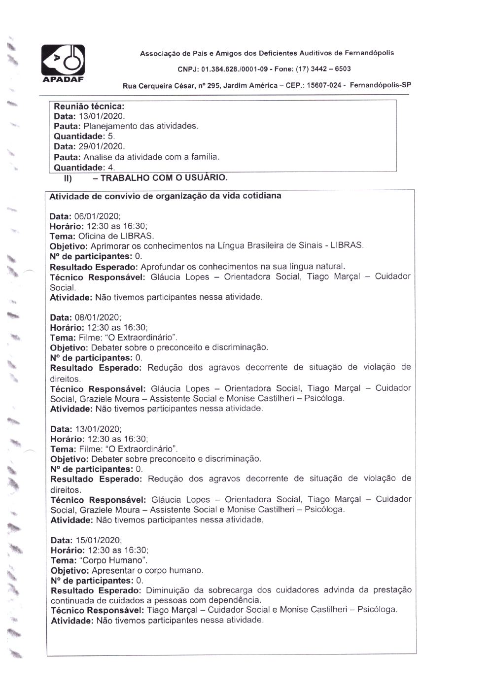 Página 5 de Prestação de Contas Mensal — Média Complexidade — 1ª Parcela — Fevereiro/2020