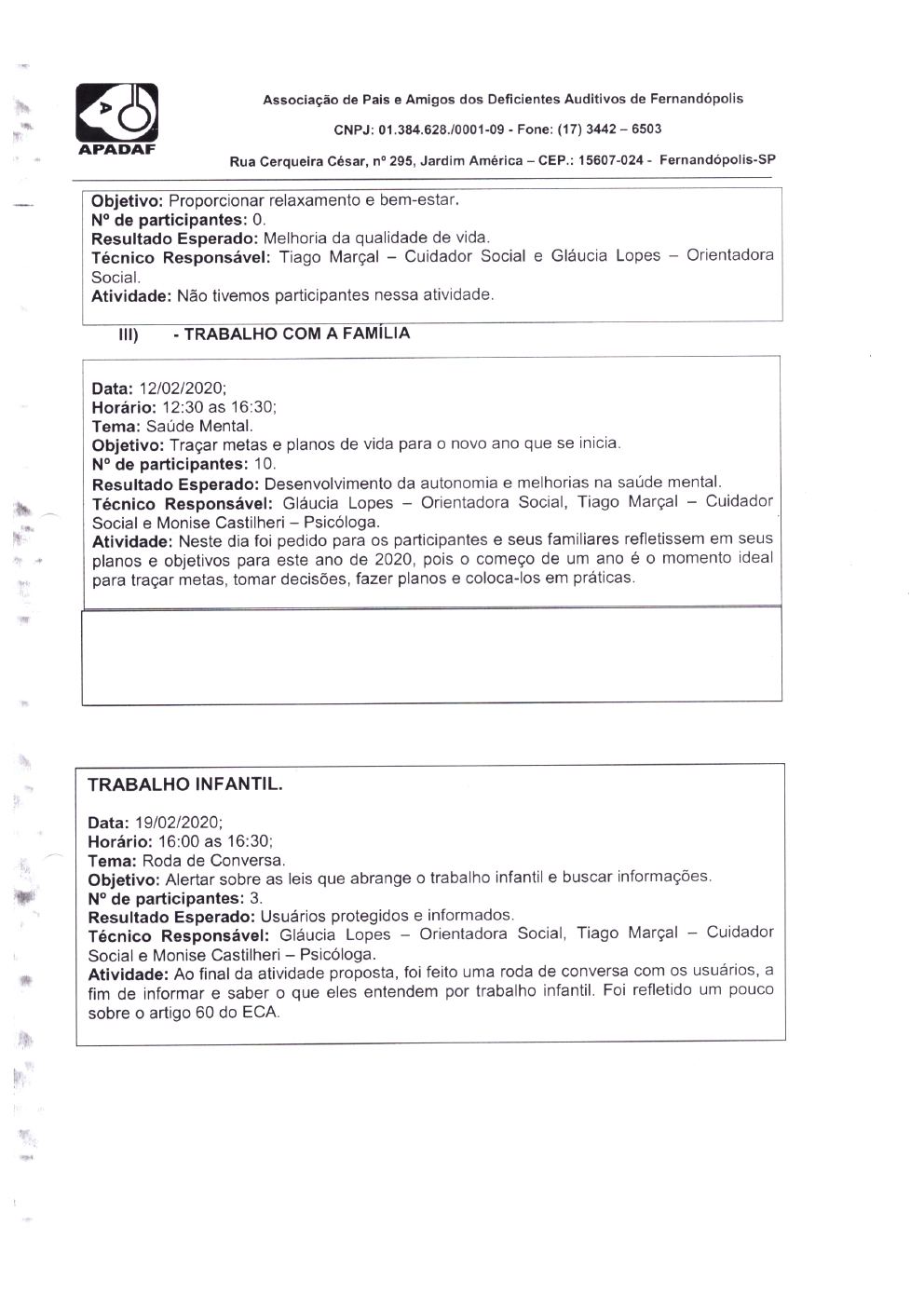 Página 7 de Prestação de Contas Mensal — Média Complexidade — 2ª Parcela — Fevereiro/2020