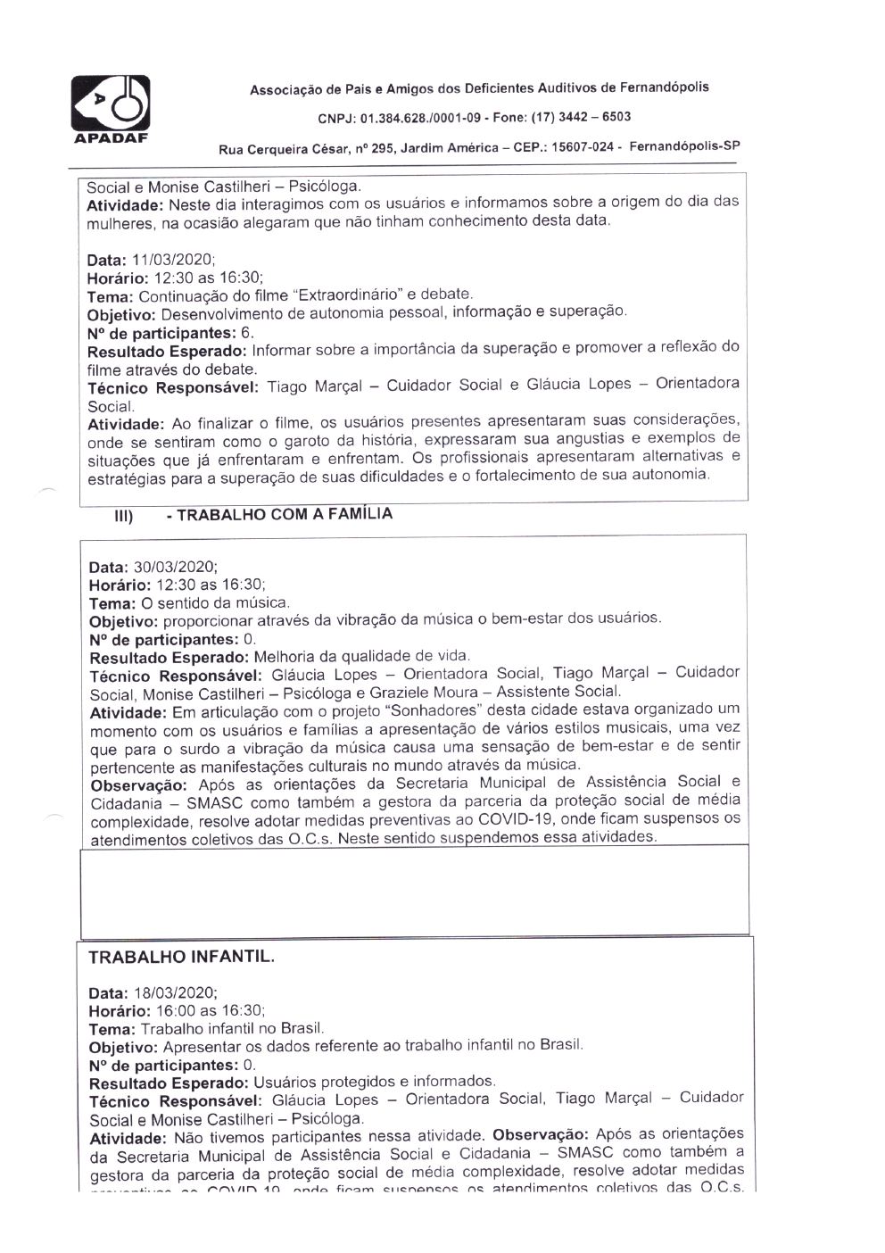 Página 7 de Prestação de Contas Mensal — Média Complexidade — 3ª Parcela — Abril/2020