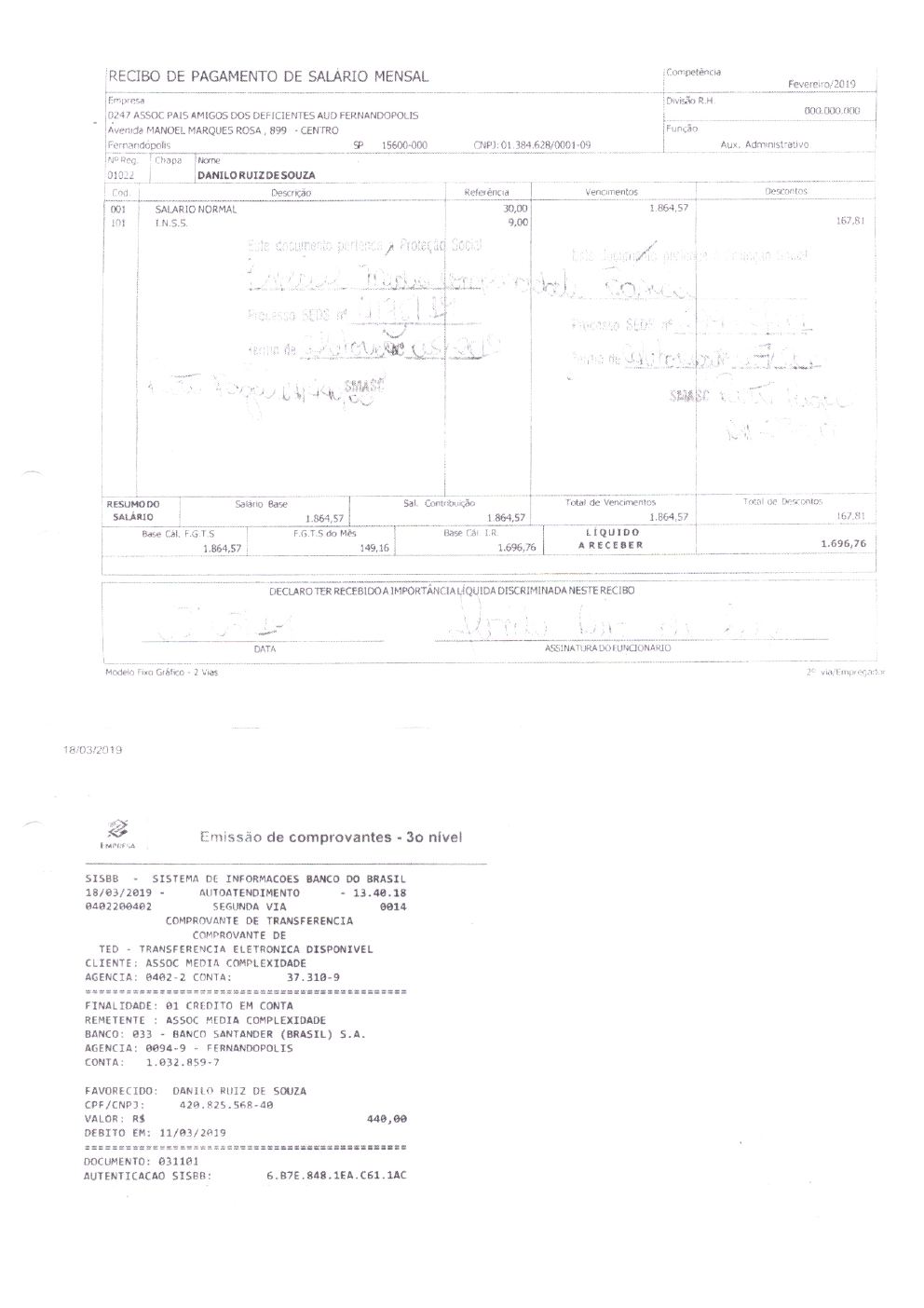 Página 29 de Prestação de Contas Final da Parceria — Média Complexidade — Termo de Colaboração nº 005/2019