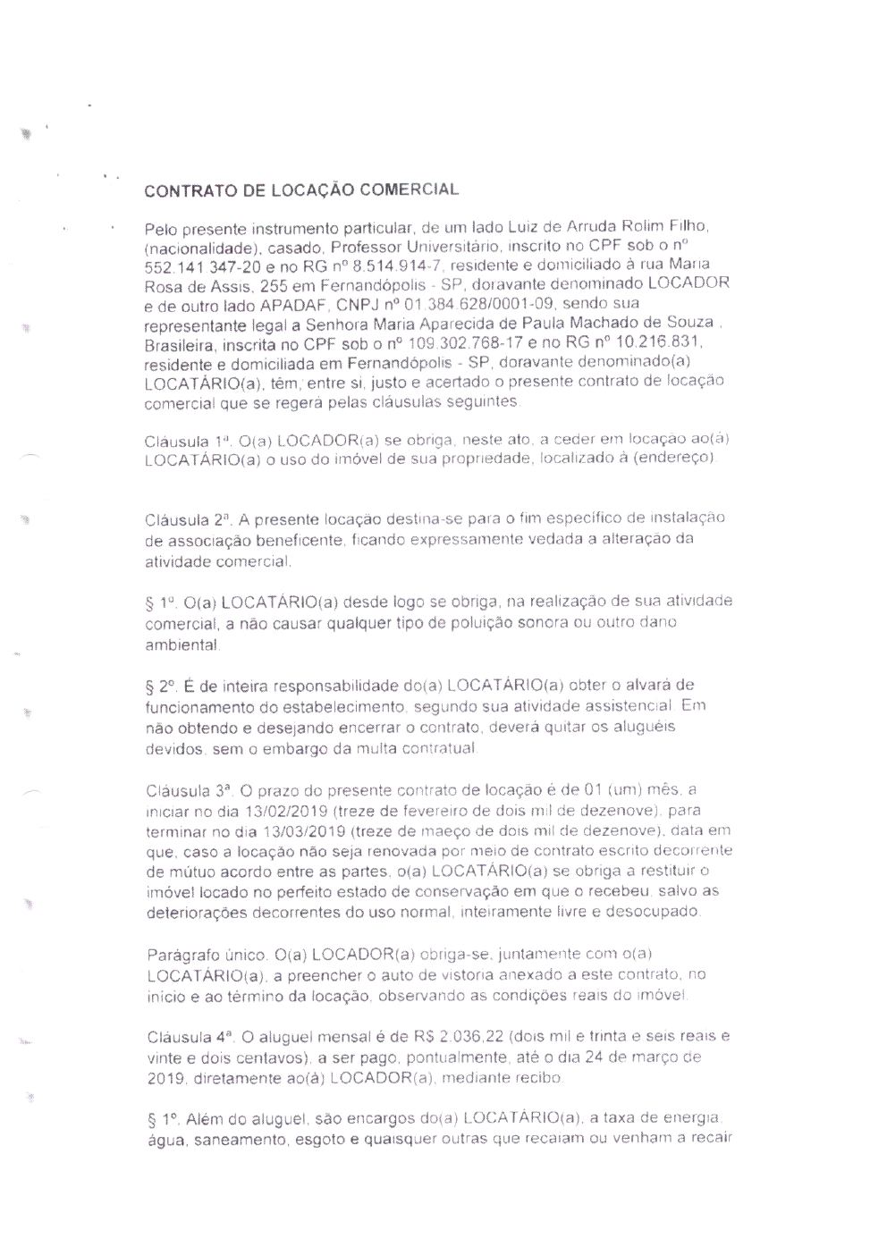 Página 30 de Prestação de Contas Final da Parceria — Média Complexidade — Termo de Colaboração nº 005/2019