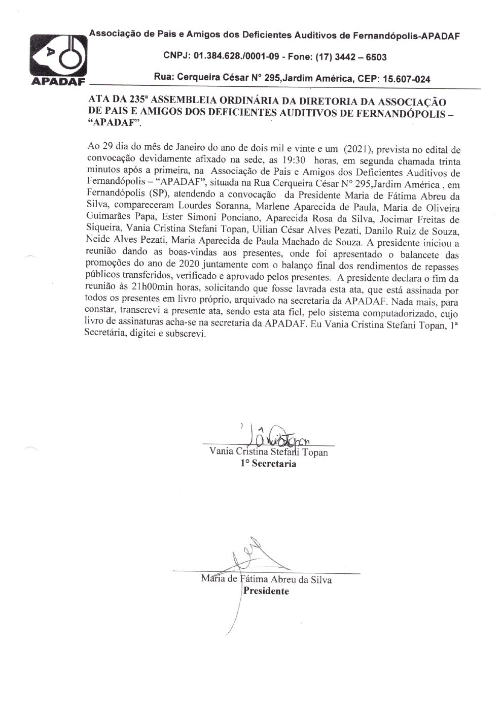 Página 3 de Prestação de Contas Anual — Habilitação e Reabilitação — 2020 — Parte 1