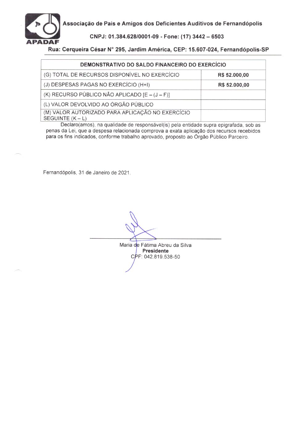 Página 11 de Prestação de Contas Anual — Habilitação e Reabilitação — 2020 — Parte 1