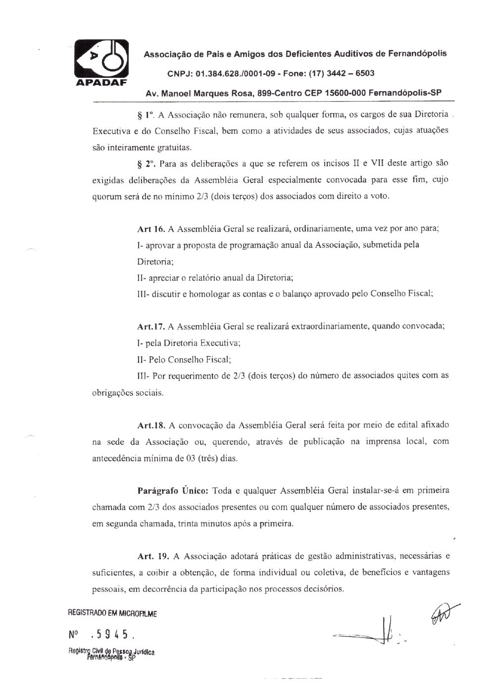 Página 19 de Prestação de Contas Anual — Habilitação e Reabilitação — 2020 — Parte 1