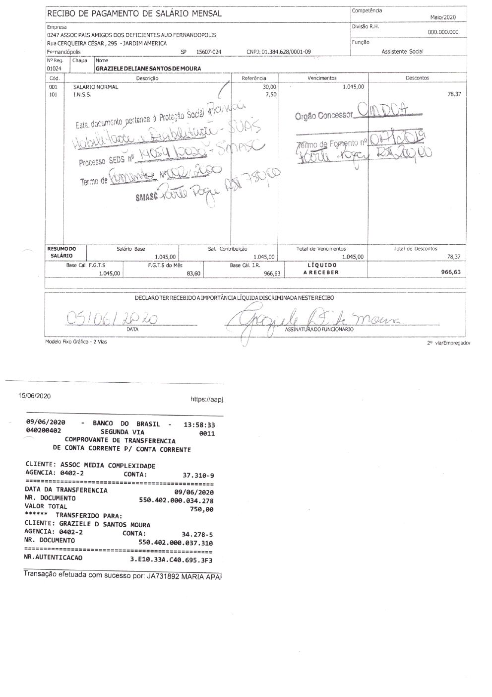 Página 36 de Prestação de Contas Anual — Habilitação e Reabilitação — 2020 — Parte 1