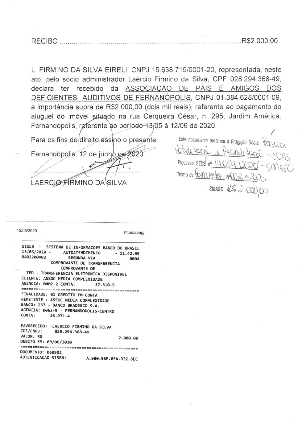 Página 40 de Prestação de Contas Anual — Habilitação e Reabilitação — 2020 — Parte 1