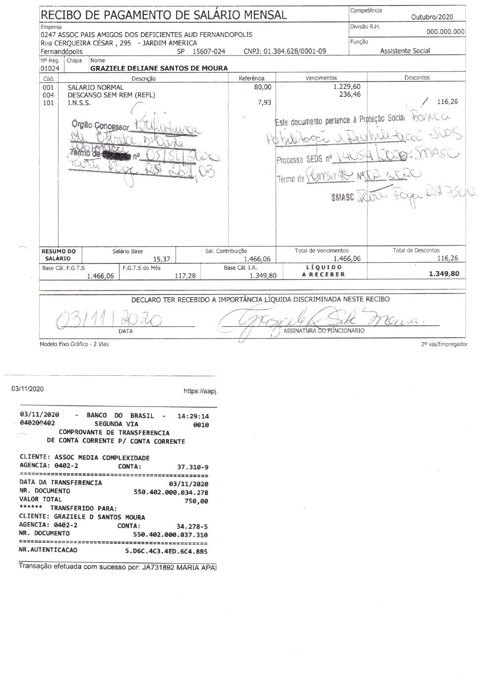 Página 4 de Prestação de Contas Anual — Habilitação e Reabilitação — 2020 — Parte 2 (Comprovantes)