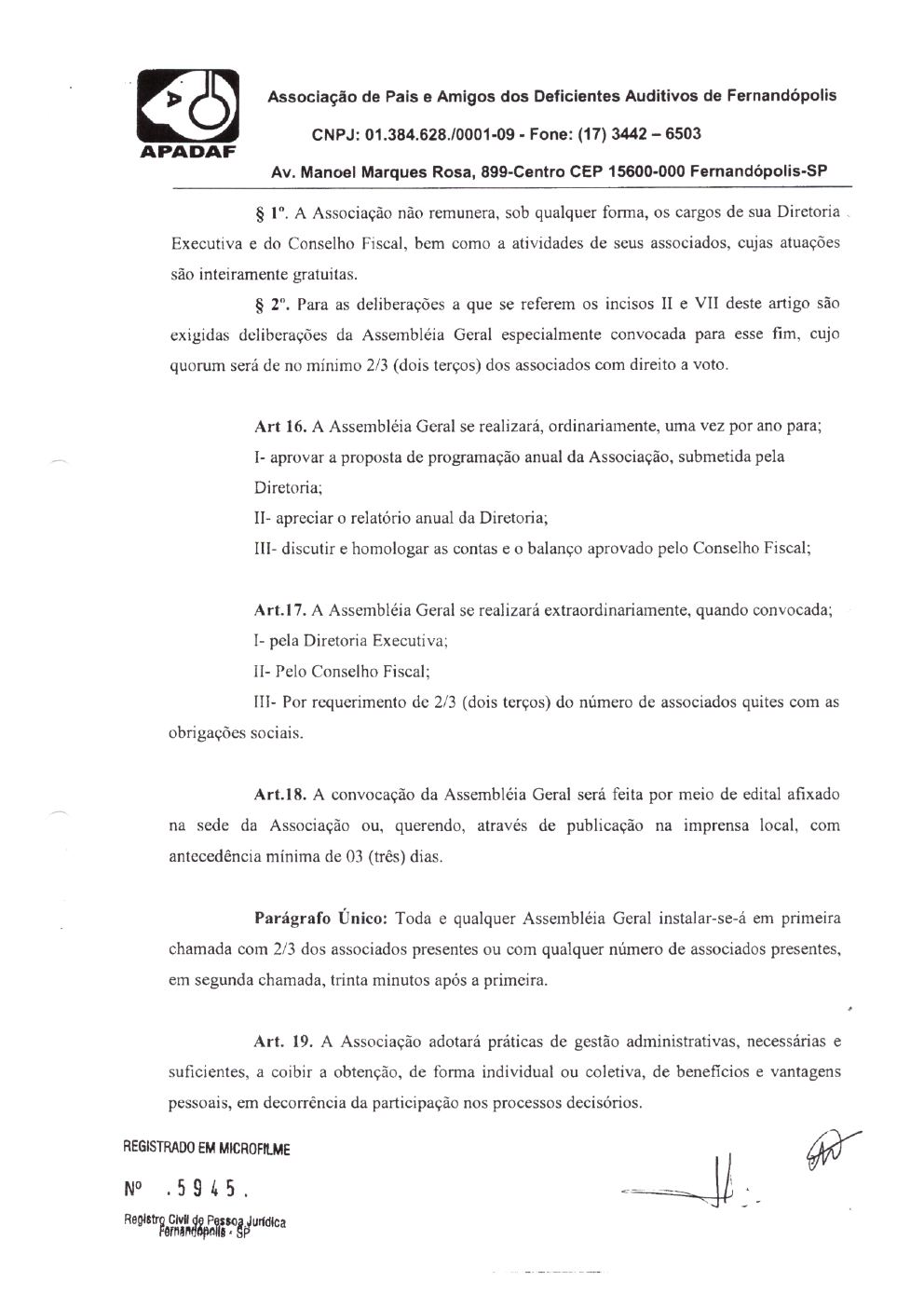 Página 26 de Prestação de Contas — 1º Termo Aditivo (COVID-19) ao Termo de Fomento nº 002/2020 — 2020