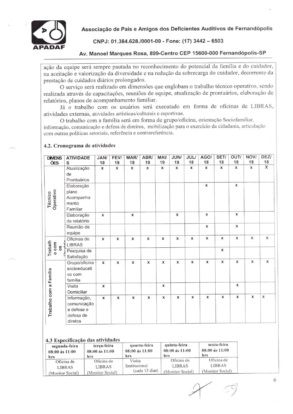 Página 18 de Prestação de Contas Anual — Pedranópolis — 2019 — Volume 1