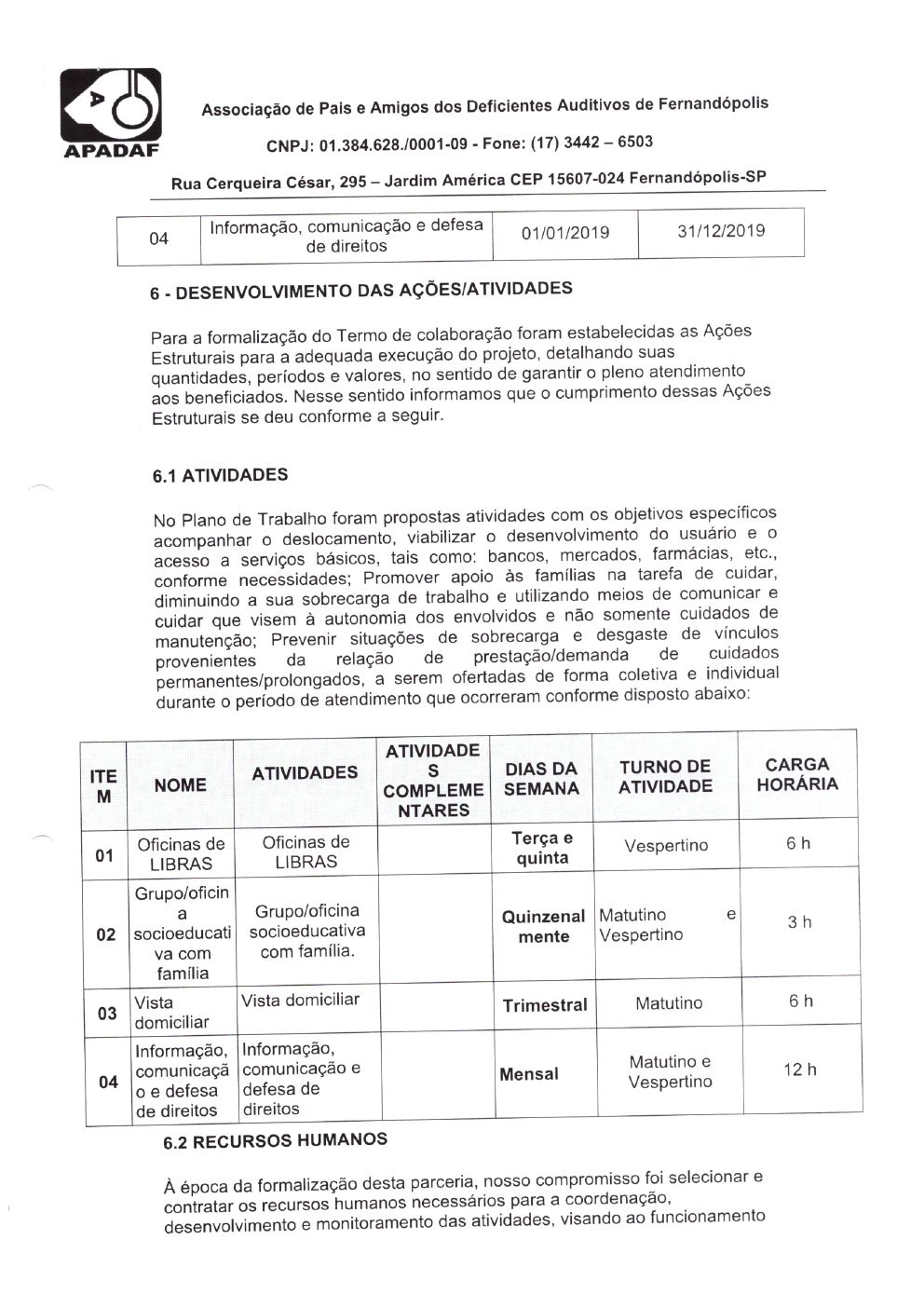 Página 27 de Prestação de Contas Anual — Pedranópolis — 2019 — Volume 1
