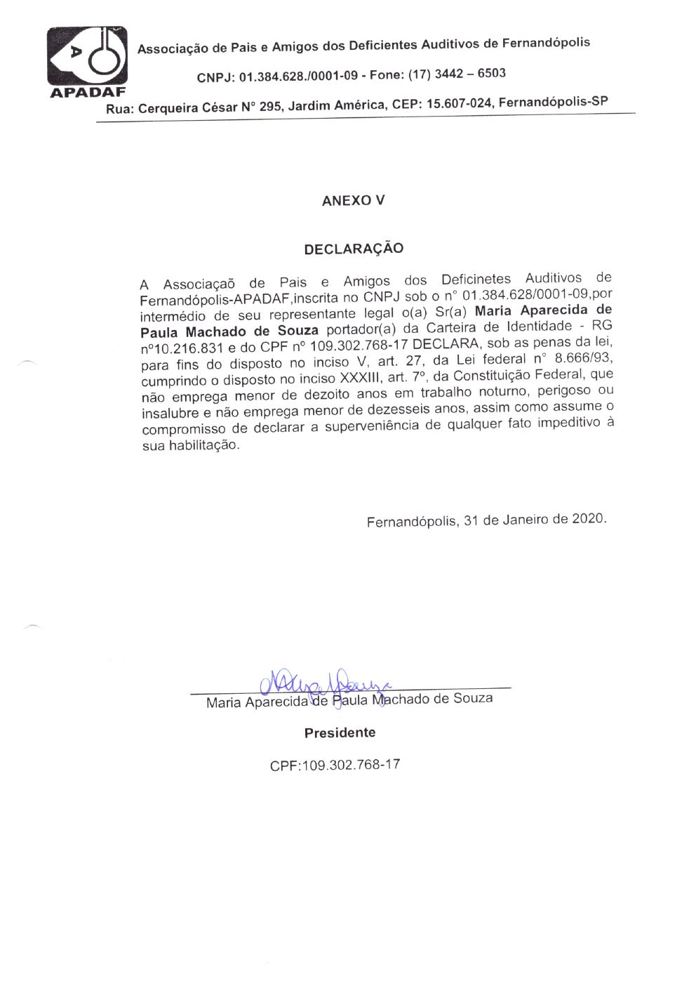 Página 33 de Prestação de Contas Anual — Pedranópolis — 2019 — Volume 1