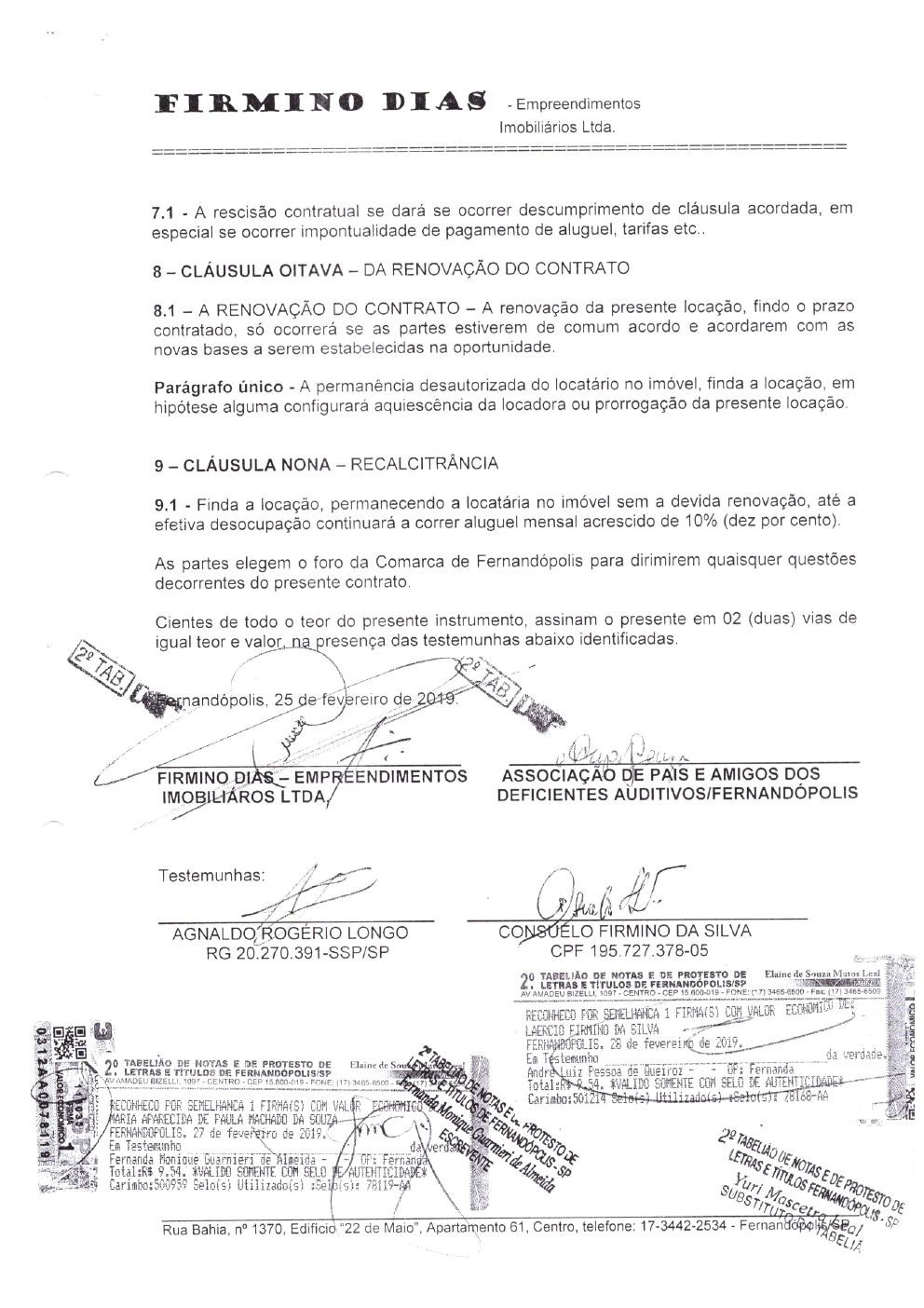 Página 34 de Prestação de Contas Anual — Pedranópolis — 2019 — Volume 2 (Extratos e Comprovantes)
