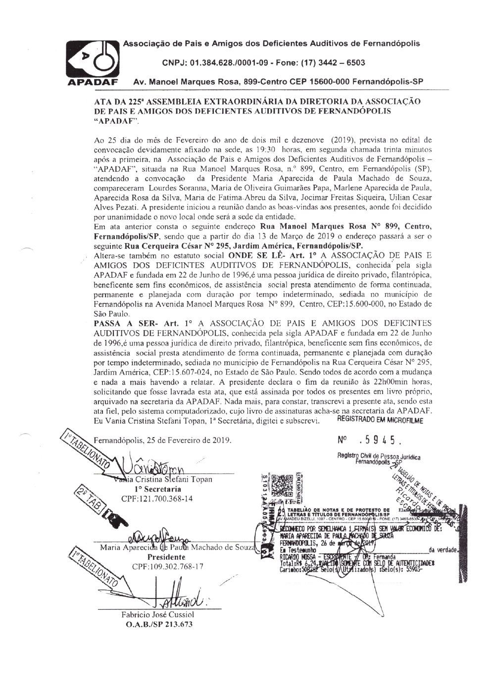 Página 39 de Prestação de Contas Anual — Pedranópolis — 2019 — Volume 2 (Extratos e Comprovantes)