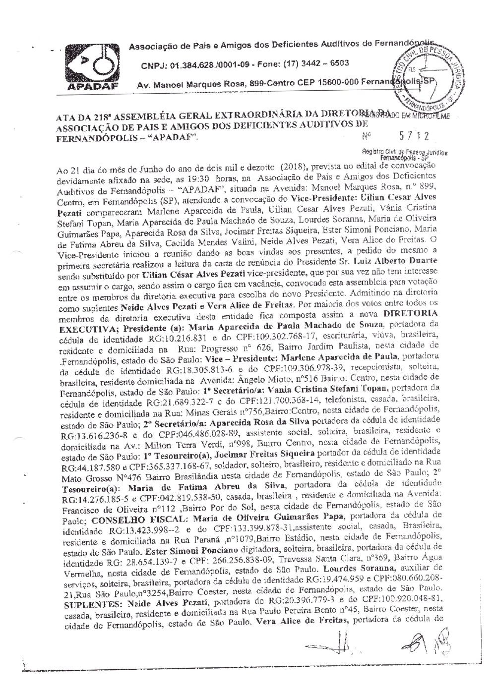 Página 5 de Prestação de Contas Anual — Pedranópolis — 2019 — Volume 3 (Documentos Institucionais)
