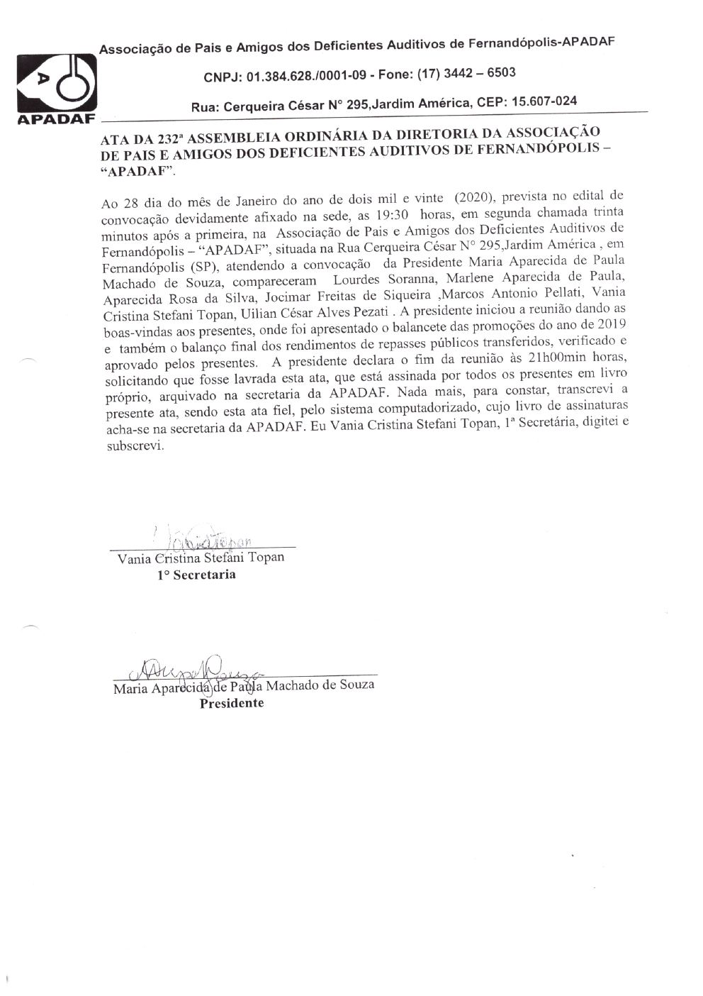 Página 11 de Prestação de Contas Anual — Pedranópolis — 2019 — Volume 3 (Documentos Institucionais)