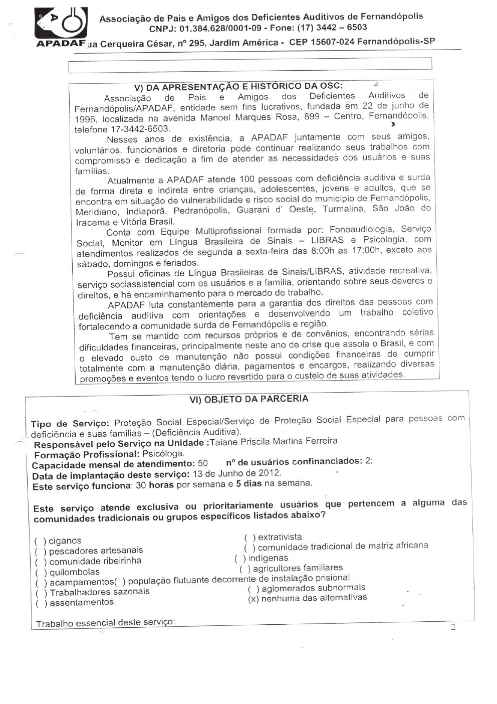 Página 14 de Prestação de Contas Anual — Pedranópolis — 2019 — Volume 4