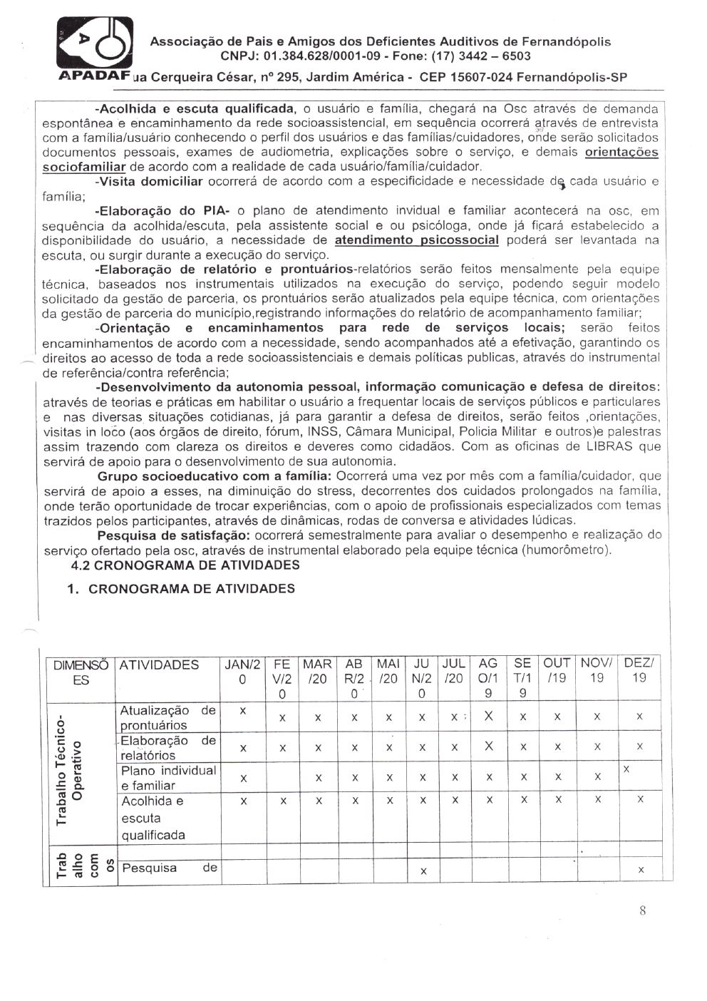 Página 20 de Prestação de Contas Anual — Pedranópolis — 2019 — Volume 4