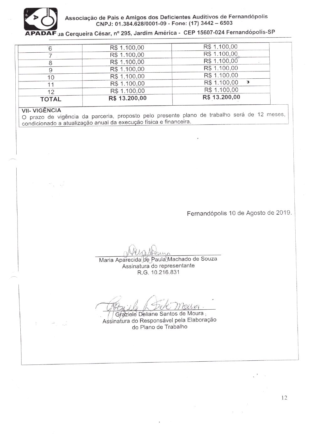 Página 24 de Prestação de Contas Anual — Pedranópolis — 2019 — Volume 4