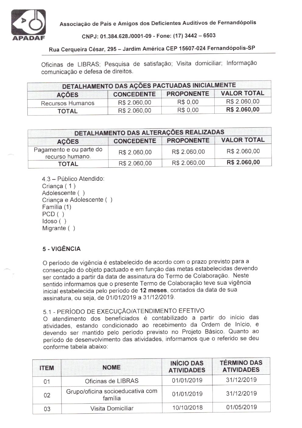 Página 27 de Prestação de Contas Anual — Pedranópolis — 2019 — Volume 4