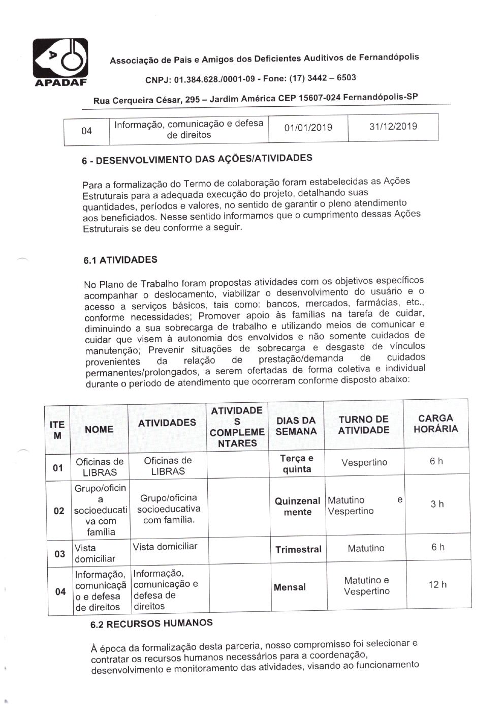 Página 28 de Prestação de Contas Anual — Pedranópolis — 2019 — Volume 4