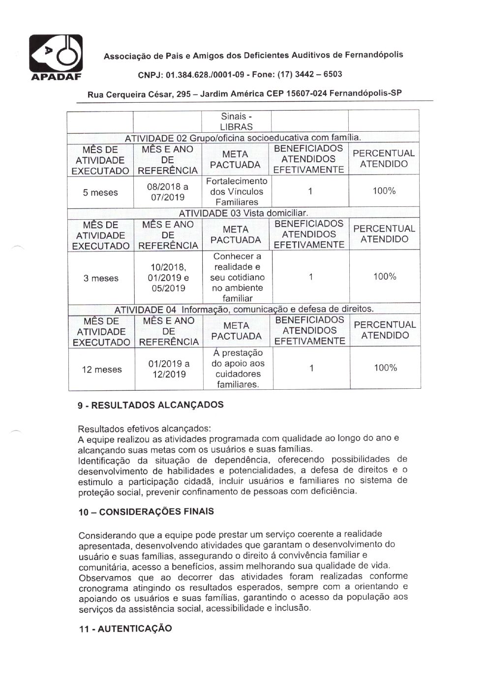 Página 31 de Prestação de Contas Anual — Pedranópolis — 2019 — Volume 4