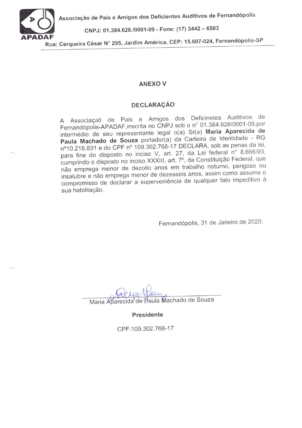 Página 34 de Prestação de Contas Anual — Pedranópolis — 2019 — Volume 4