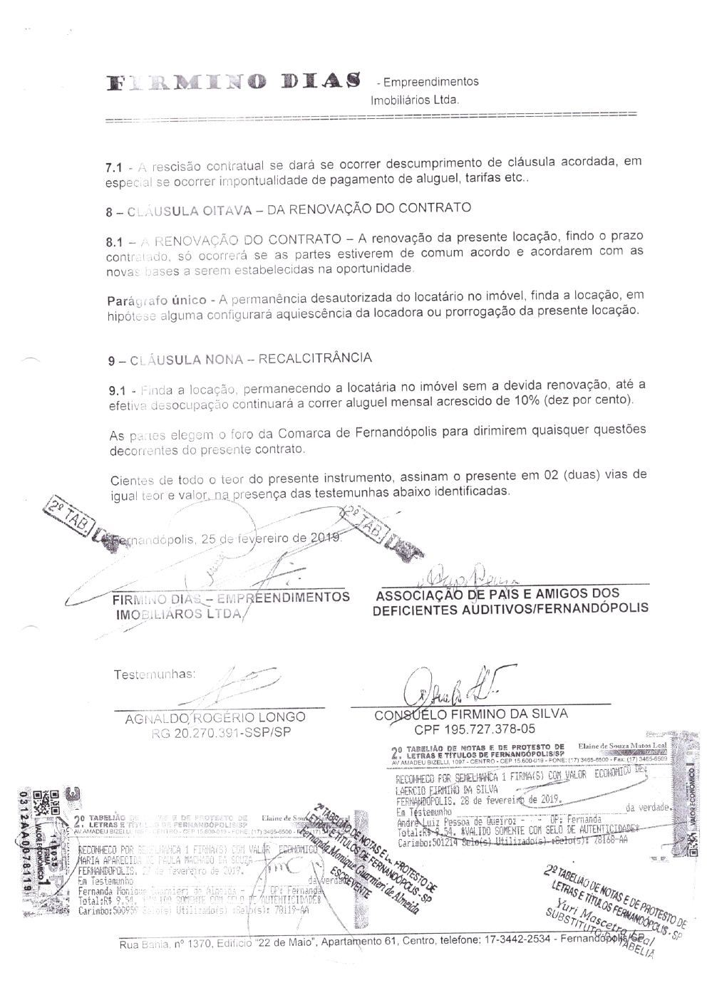 Página 21 de Prestação de Contas Anual — Pedranópolis — 2019 — Volume 5 (Extratos e Comprovantes)