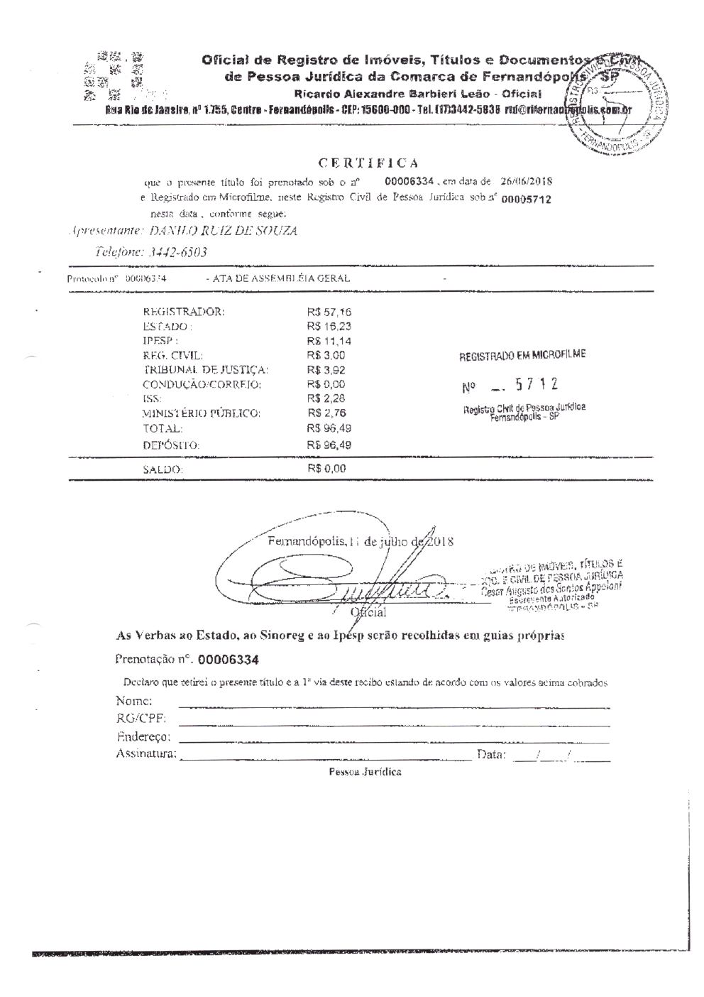 Página 31 de Prestação de Contas Anual — Pedranópolis — 2019 — Volume 5 (Extratos e Comprovantes)