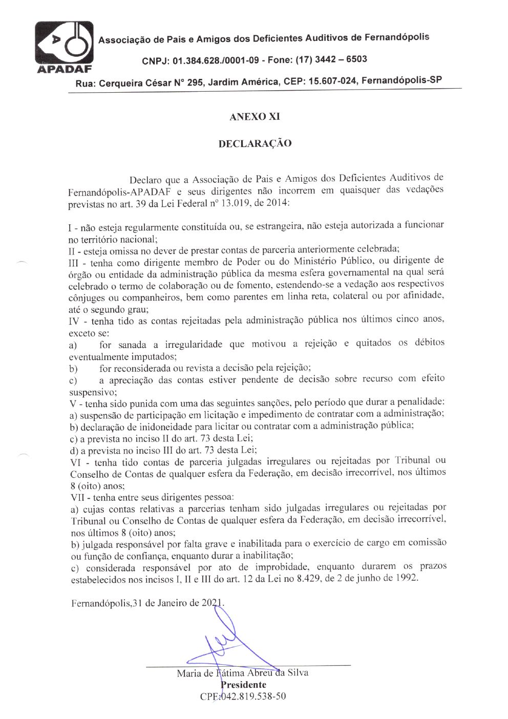Página 17 de Prestação de Contas Anual — Pedranópolis — 2020 — Volume 2 (Recibos e Comprovantes)