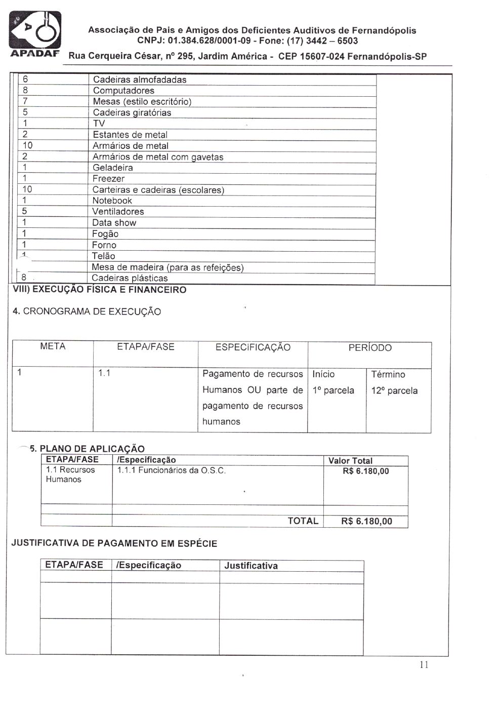 Página 22 de Prestação de Contas Anual — Pedranópolis — 2020 — Volume 3