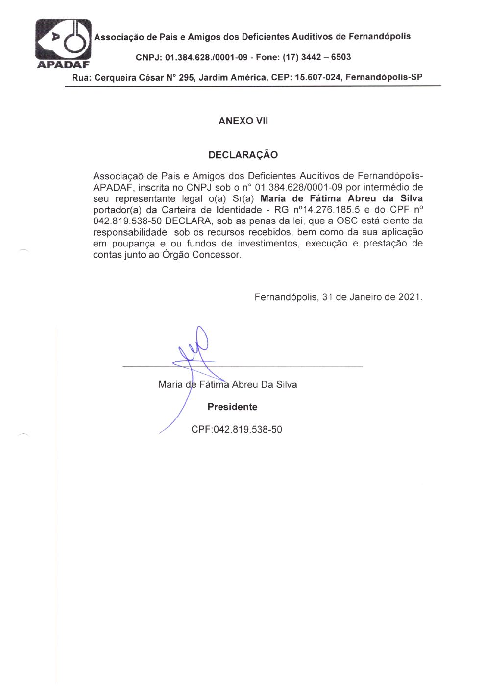 Página 28 de Prestação de Contas Anual — Pedranópolis — 2020 — Volume 3