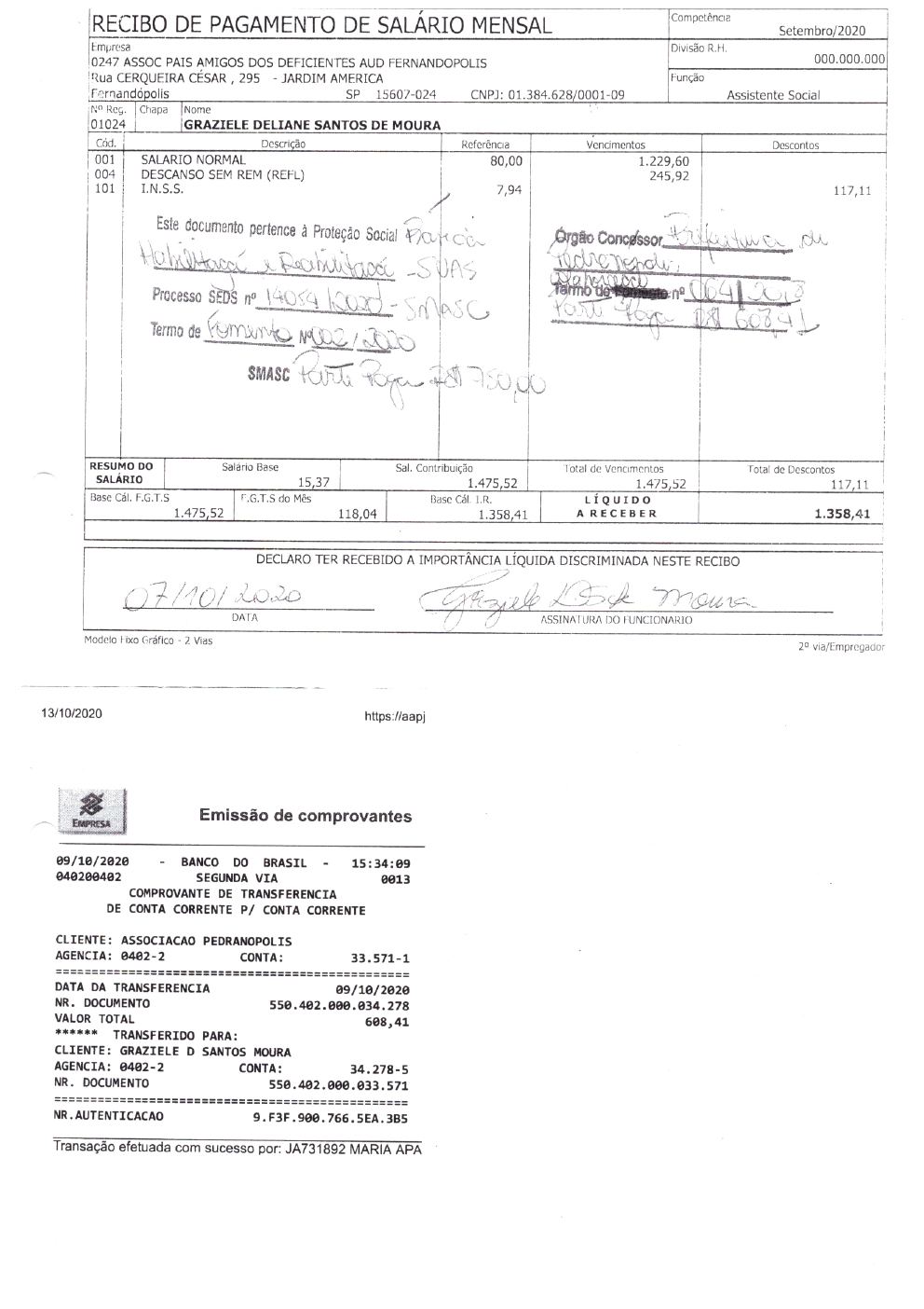 Página 32 de Prestação de Contas Anual — Pedranópolis — 2020 — Volume 3