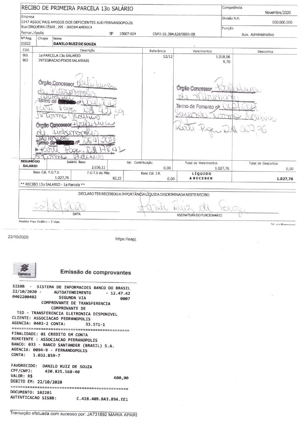 Página 33 de Prestação de Contas Anual — Pedranópolis — 2020 — Volume 3