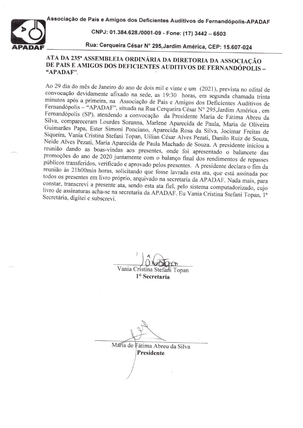 Página 32 de Prestação de Contas Anual — Pedranópolis — 2020 — Volume 4 (Extratos e Comprovantes)