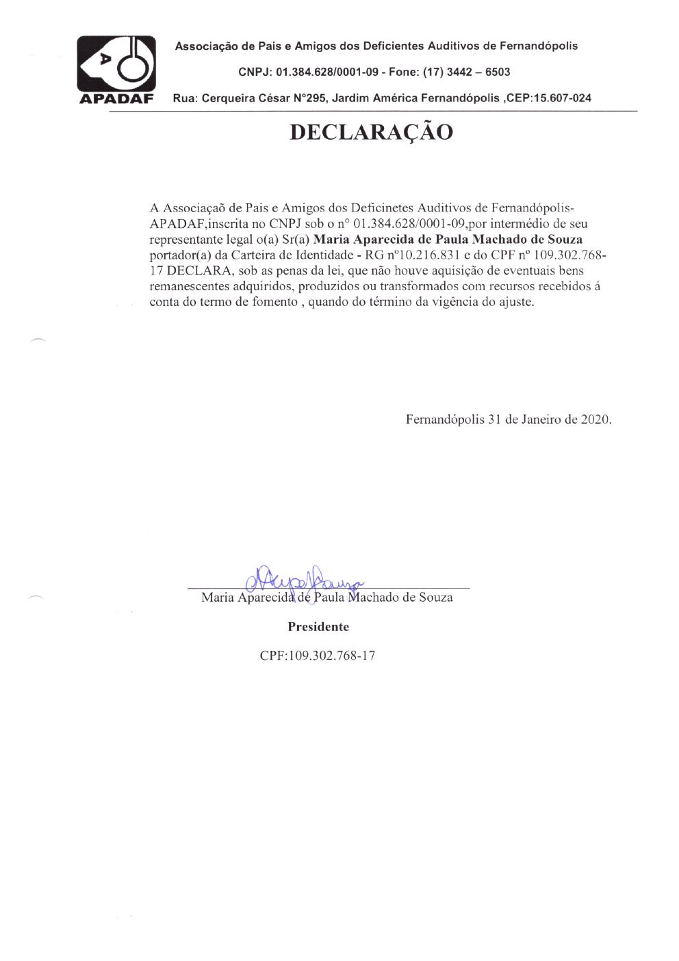 Página 32 de Prestação de Contas Anual — Meridiano — 2019 — Volume 2 (Documentos Institucionais)