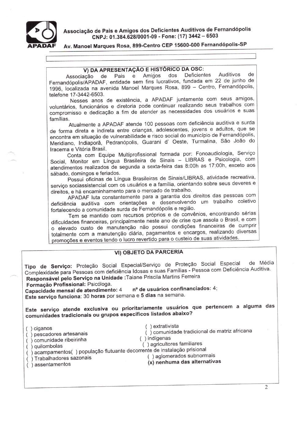 Página 4 de Prestação de Contas Anual — Meridiano — 2020 — Volume 1