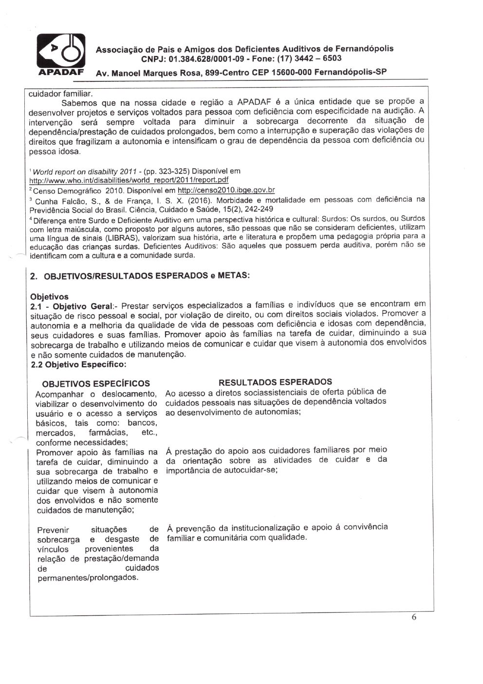 Página 8 de Prestação de Contas Anual — Meridiano — 2020 — Volume 1