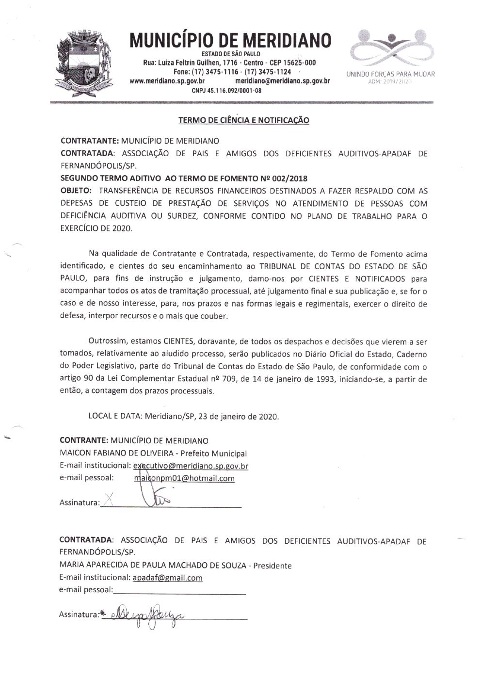 Página 27 de Prestação de Contas Anual — Meridiano — 2020 — Volume 1