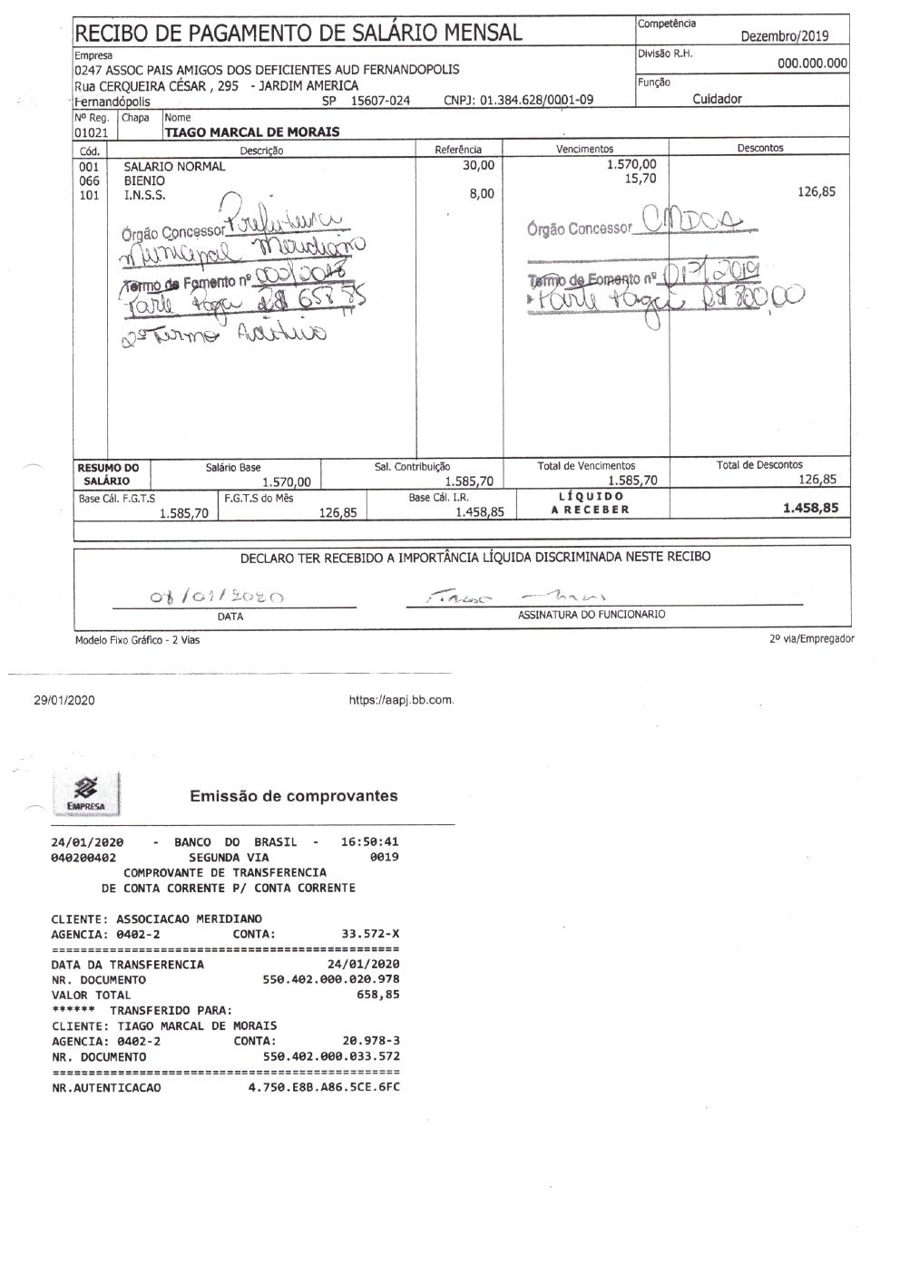 Página 39 de Prestação de Contas Anual — Meridiano — 2020 — Volume 1